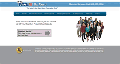 Desktop Screenshot of ncerxcard.com